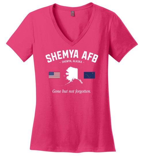 Shemya AFB "GBNF" - Women's V-Neck T-Shirt