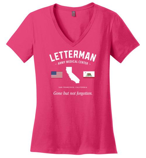 Load image into Gallery viewer, Letterman Army Medical Center &quot;GBNF&quot; - Women&#39;s V-Neck T-Shirt
