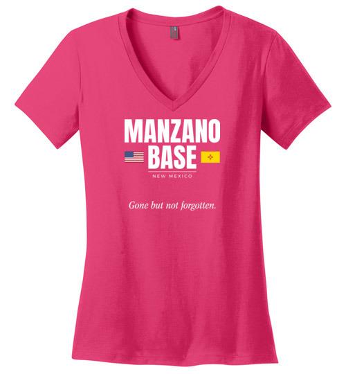 Manzano Base "GBNF" - Women's V-Neck T-Shirt