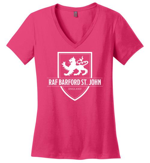 Load image into Gallery viewer, RAF Barford St. John - Women&#39;s V-Neck T-Shirt
