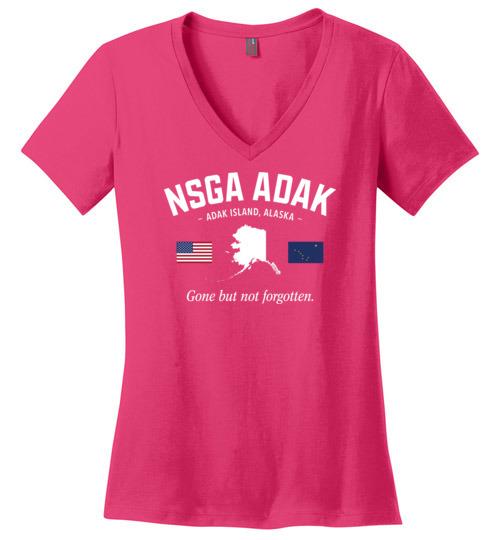 Load image into Gallery viewer, NSGA Adak &quot;GBNF&quot; - Women&#39;s V-Neck T-Shirt
