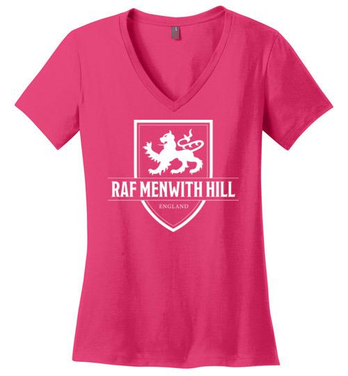RAF Menwith Hill - Women's V-Neck T-Shirt