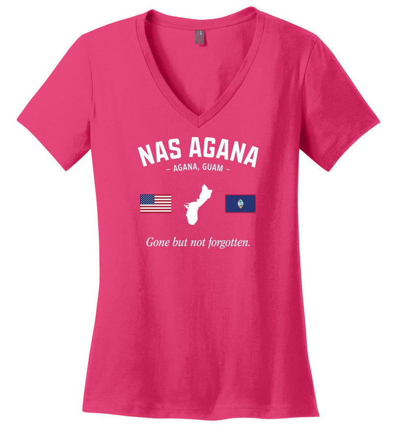 Load image into Gallery viewer, NAS Agana &quot;GBNF&quot; - Women&#39;s V-Neck T-Shirt
