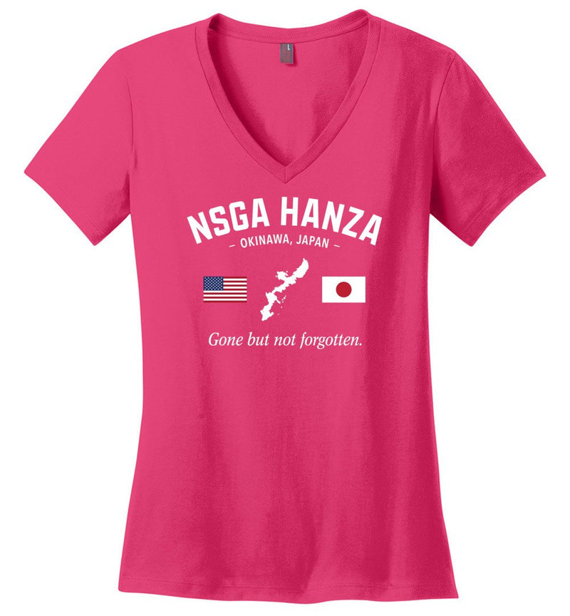 Load image into Gallery viewer, NSGA Hanza &quot;GBNF&quot; - Women&#39;s V-Neck T-Shirt
