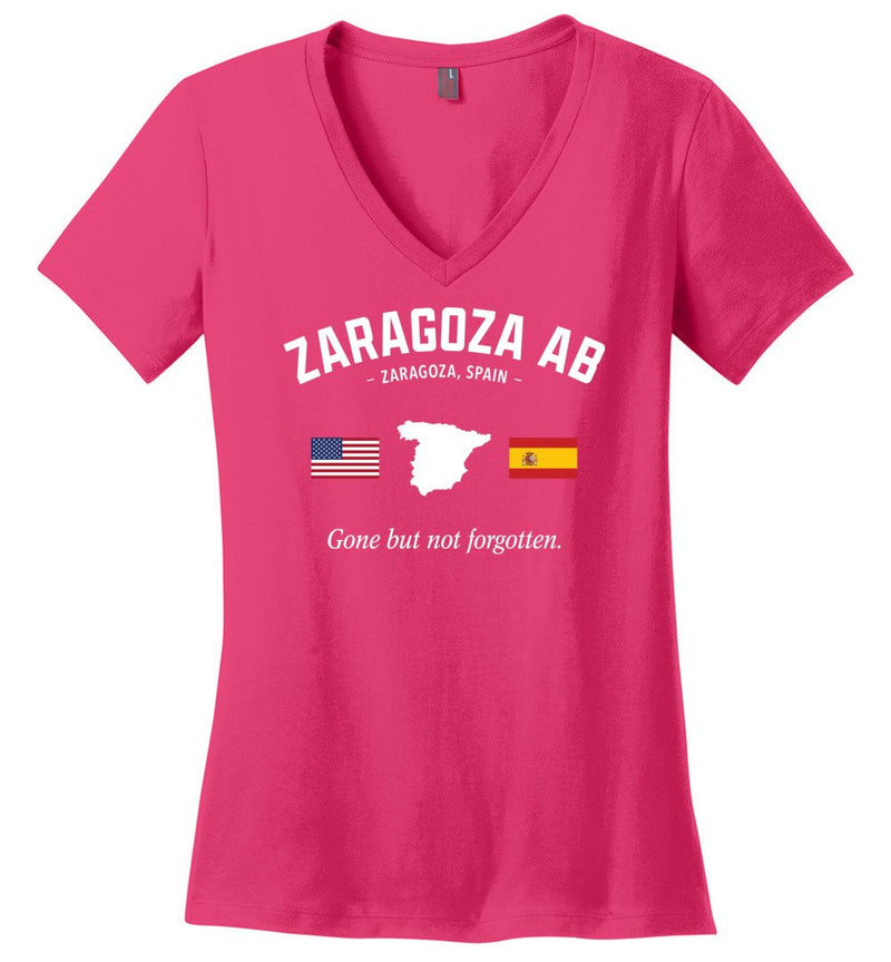 Load image into Gallery viewer, Zaragoza AB &quot;GBNF&quot; - Women&#39;s V-Neck T-Shirt

