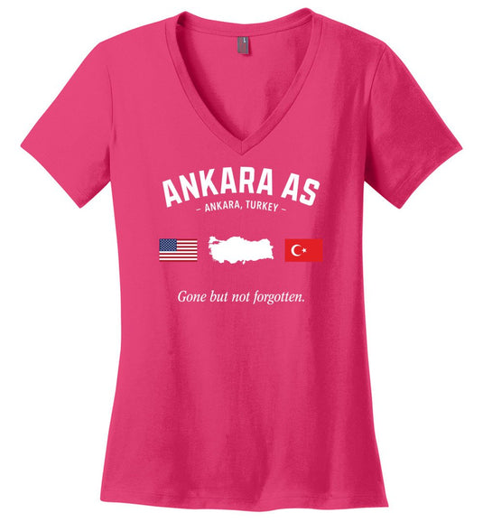 Ankara AS "GBNF" - Women's V-Neck T-Shirt