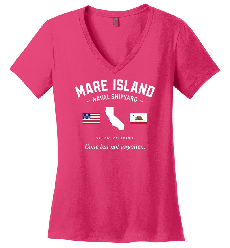 Load image into Gallery viewer, Mare Island Naval Shipyard &quot;GBNF&quot; - Women&#39;s V-Neck T-Shirt
