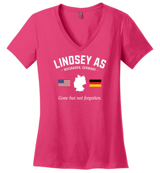 Lindsey AS "GBNF" - Women's V-Neck T-Shirt