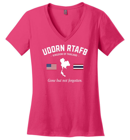 Udorn RTAFB "GBNF" - Women's V-Neck T-Shirt