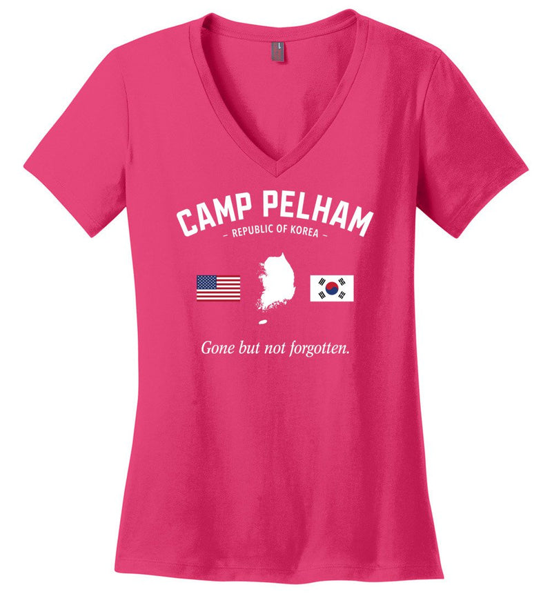 Load image into Gallery viewer, Camp Pelham &quot;GBNF&quot; - Women&#39;s V-Neck T-Shirt
