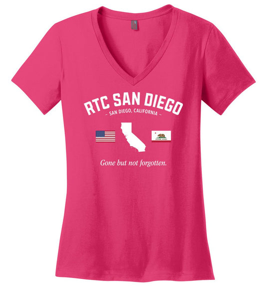 RTC San Diego "GBNF" - Women's V-Neck T-Shirt