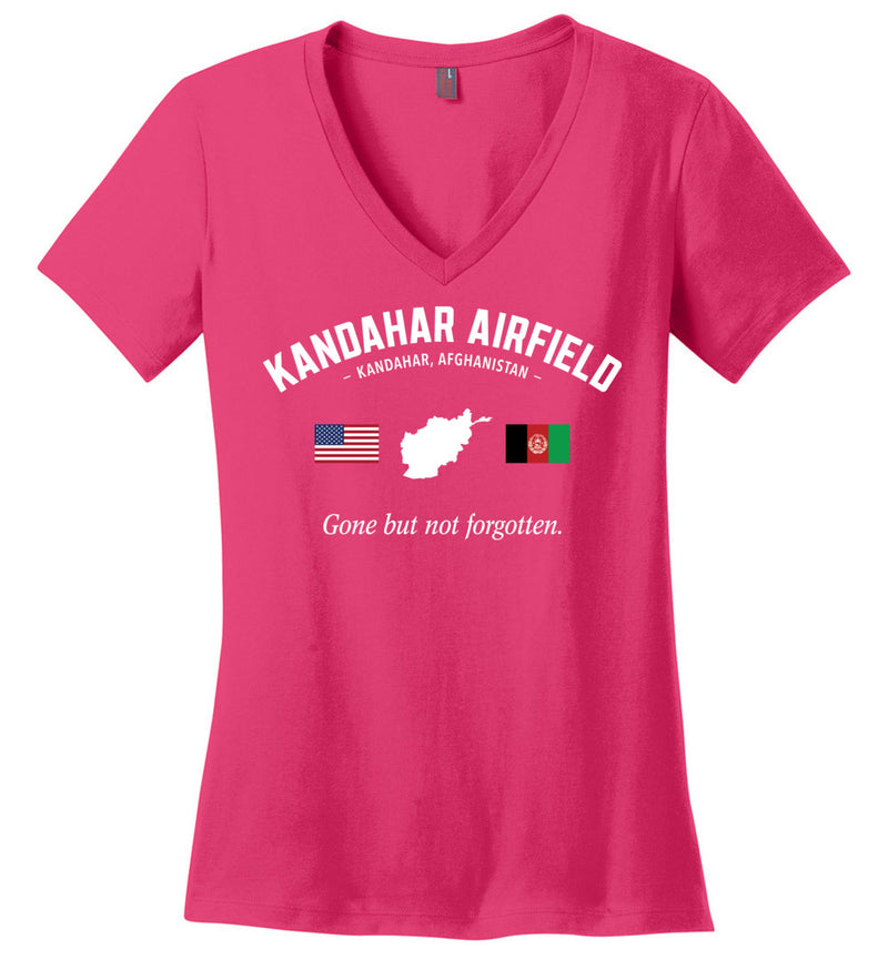 Load image into Gallery viewer, Kandahar Airfield &quot;GBNF&quot; - Women&#39;s V-Neck T-Shirt
