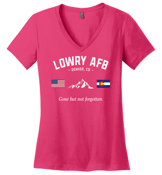 Lowry AFB "GBNF" - Women's V-Neck T-Shirt