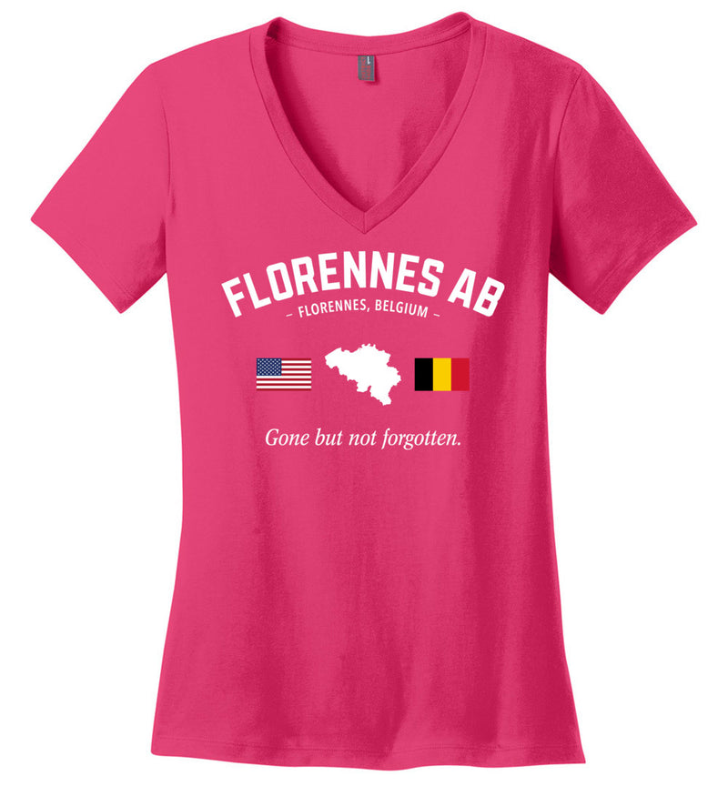 Load image into Gallery viewer, Florennes AB &quot;GBNF&quot; - Women&#39;s V-Neck T-Shirt
