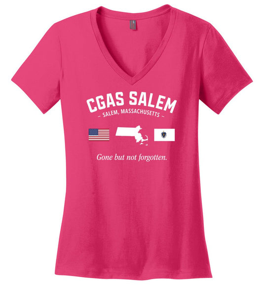 CGAS Salem "GBNF" - Women's V-Neck T-Shirt