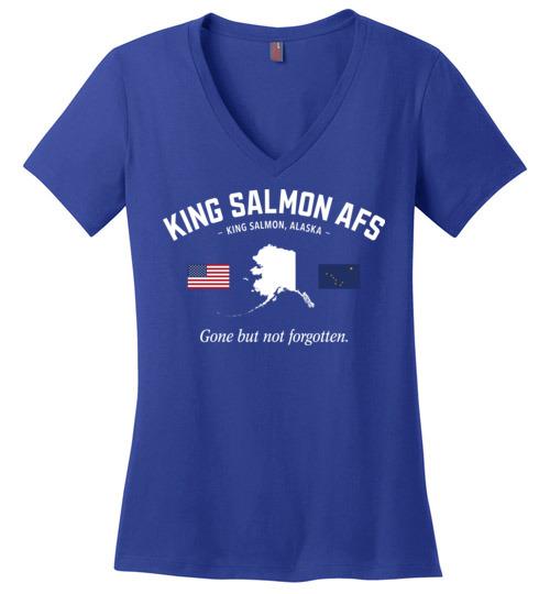 Load image into Gallery viewer, King Salmon AFS &quot;GBNF&quot; - Women&#39;s V-Neck T-Shirt
