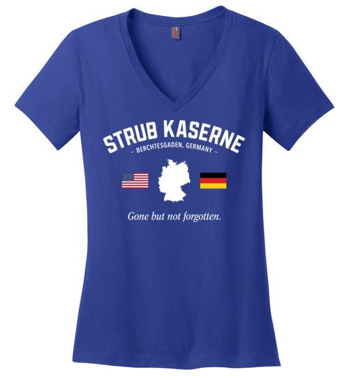 Strub Kaserne "GBNF" - Women's V-Neck T-Shirt