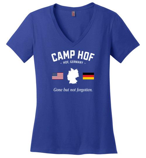 Camp Hof "GBNF" - Women's V-Neck T-Shirt