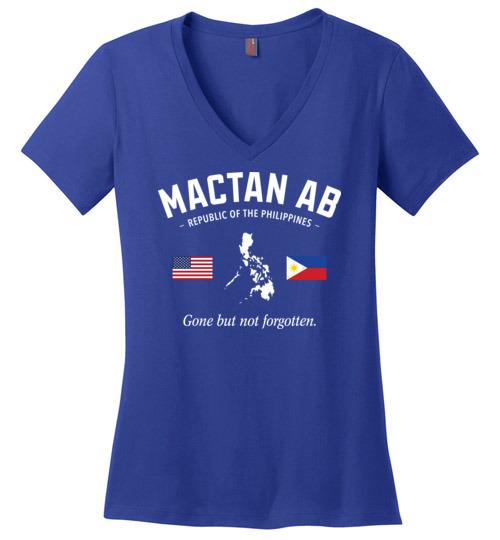 Load image into Gallery viewer, Mactan AB &quot;GBNF&quot; - Women&#39;s V-Neck T-Shirt

