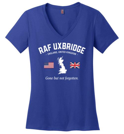 Load image into Gallery viewer, RAF Uxbridge &quot;GBNF&quot; - Women&#39;s V-Neck T-Shirt
