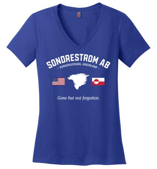 Load image into Gallery viewer, Sondrestrom AB &quot;GBNF&quot; - Women&#39;s V-Neck T-Shirt
