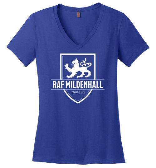 Load image into Gallery viewer, RAF Mildenhall - Women&#39;s V-Neck T-Shirt
