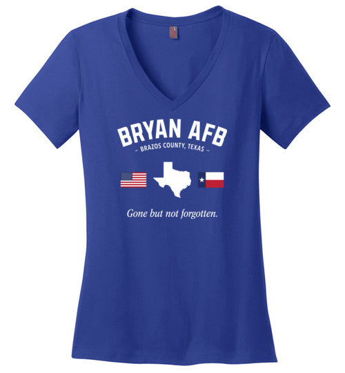 Bryan AFB "GBNF" - Women's V-Neck T-Shirt-Wandering I Store