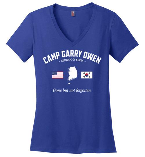 Camp Garry Owen "GBNF" - Women's V-Neck T-Shirt