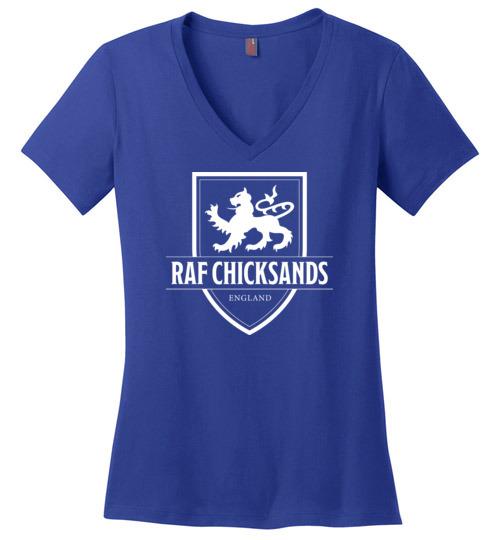 RAF Chicksands - Women's V-Neck T-Shirt