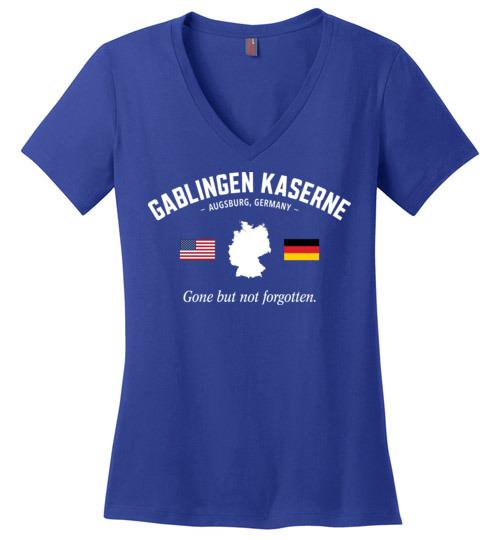 Gablingen Kaserne "GBNF" - Women's V-Neck T-Shirt
