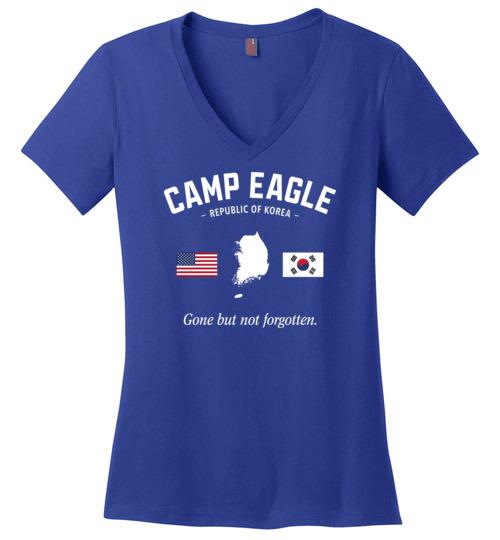 Load image into Gallery viewer, Camp Eagle (S. Korea) &quot;GBNF&quot; - Women&#39;s V-Neck T-Shirt
