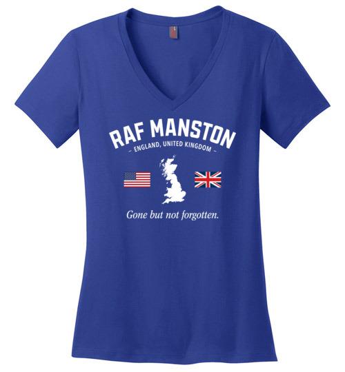 RAF Manston "GBNF" - Women's V-Neck T-Shirt