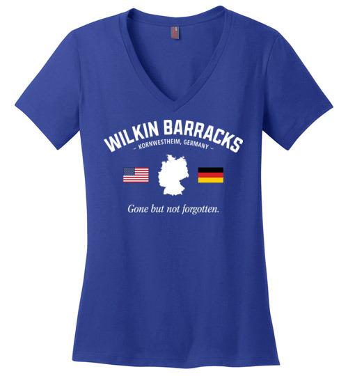 Load image into Gallery viewer, Wilkin Barracks &quot;GBNF&quot; - Women&#39;s V-Neck T-Shirt
