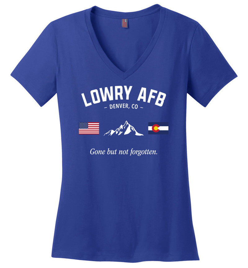 Load image into Gallery viewer, Lowry AFB &quot;GBNF&quot; - Women&#39;s V-Neck T-Shirt
