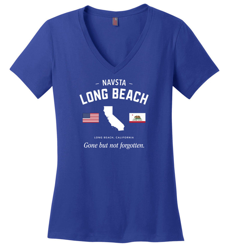 Load image into Gallery viewer, NAVSTA Long Beach &quot;GBNF&quot; - Women&#39;s V-Neck T-Shirt
