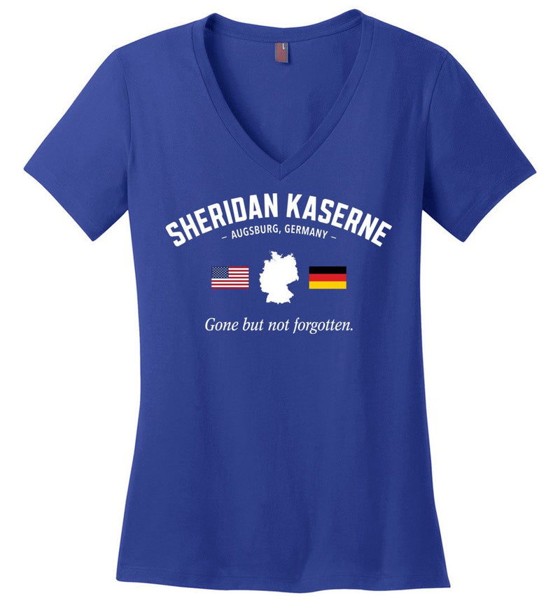 Load image into Gallery viewer, Sheridan Kaserne &quot;GBNF&quot; - Women&#39;s V-Neck T-Shirt

