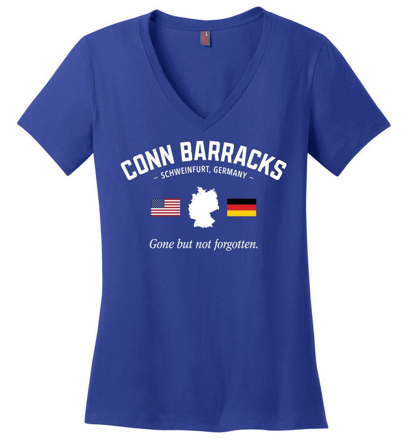 Load image into Gallery viewer, Conn Barracks &quot;GBNF&quot; - Women&#39;s V-Neck T-Shirt
