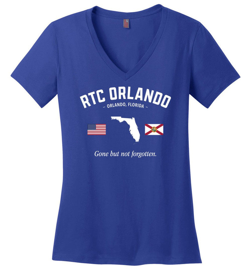 Load image into Gallery viewer, RTC Orlando &quot;GBNF&quot; - Women&#39;s V-Neck T-Shirt
