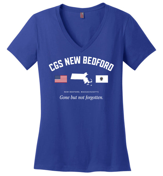 CGS New Bedford "GBNF" - Women's V-Neck T-Shirt