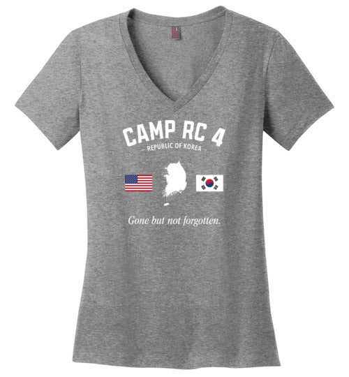 Load image into Gallery viewer, Camp RC 4 &quot;GBNF&quot; - Women&#39;s V-Neck T-Shirt-Wandering I Store
