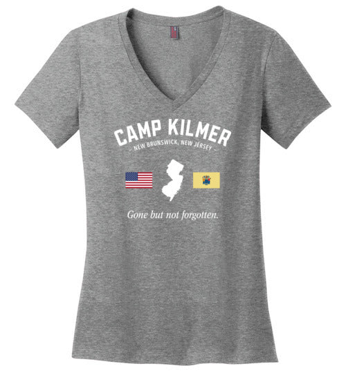Load image into Gallery viewer, Camp Kilmer &quot;GBNF&quot; - Women&#39;s V-Neck T-Shirt-Wandering I Store
