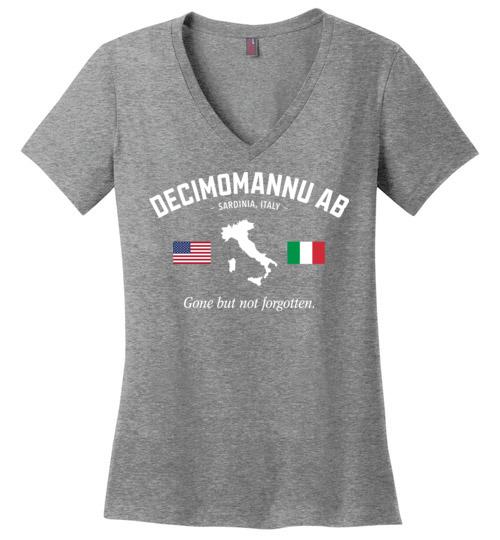 Decimomannu AB "GBNF" - Women's V-Neck T-Shirt