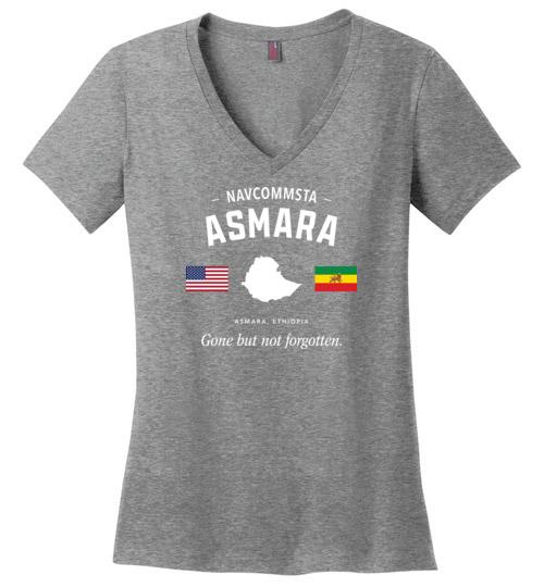 Load image into Gallery viewer, NAVCOMMSTA Asmara &quot;GBNF&quot; - Women&#39;s V-Neck T-Shirt
