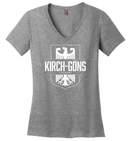 Kirch-Gons, Germany - Women's V-Neck T-Shirt