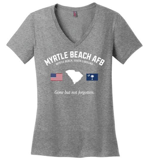 Myrtle Beach AFB "GBNF" - Women's V-Neck T-Shirt