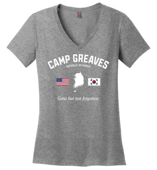 Load image into Gallery viewer, Camp Greaves &quot;GBNF&quot; - Women&#39;s V-Neck T-Shirt
