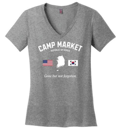 Load image into Gallery viewer, Camp Market &quot;GBNF&quot; - Women&#39;s V-Neck T-Shirt
