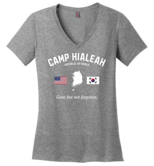 Load image into Gallery viewer, Camp Hialeah &quot;GBNF&quot; - Women&#39;s V-Neck T-Shirt
