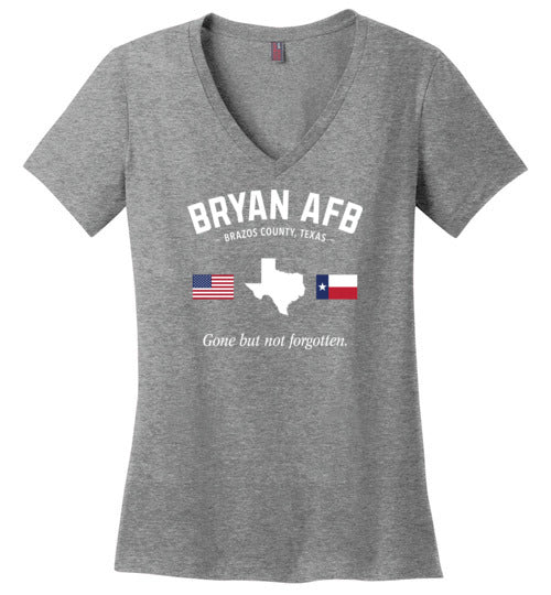 Load image into Gallery viewer, Bryan AFB &quot;GBNF&quot; - Women&#39;s V-Neck T-Shirt-Wandering I Store
