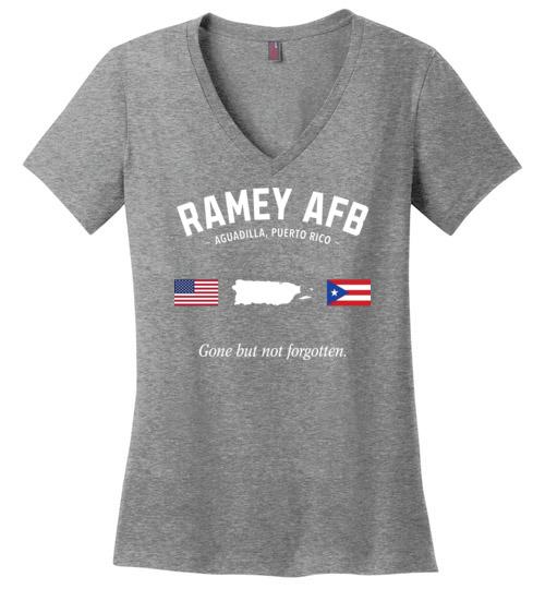 Load image into Gallery viewer, Ramey AFB &quot;GBNF&quot; - Women&#39;s V-Neck T-Shirt
